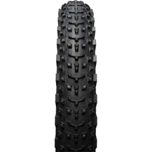 Load image into Gallery viewer, Dillinger 4 Studded Fat Bike Tire: 26 x 4.0", 240 concave studs, Tubeless Ready Folding 120tpi