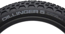 Load image into Gallery viewer, 45NRTH Dillinger 5 Tire - 26 x 4.6", Tubeless, Folding, 120tpi, Studdable
