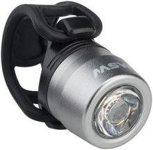 Load image into Gallery viewer, HLT-017 Cricket Silver USB Rechargeable Commuter Front Bike Light
