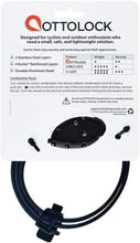 Load image into Gallery viewer, Cinch Bike Lock: 18", Stealth Black
